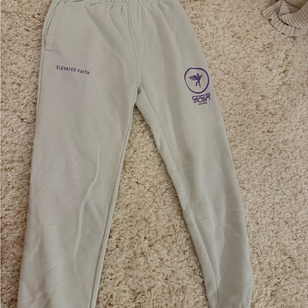 Elevated Faith Blue-Grey sweatpants